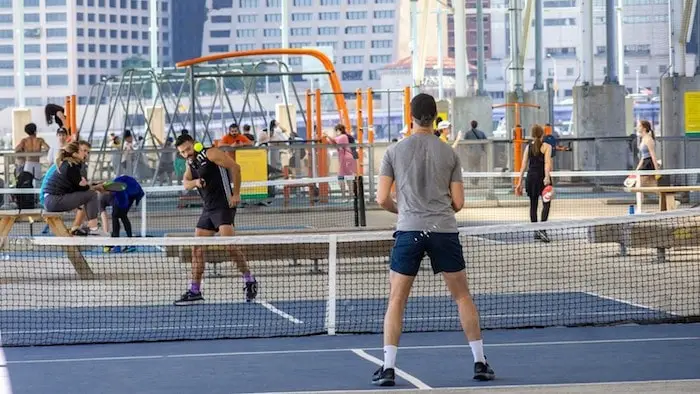 How to play Pickleball with 3 players