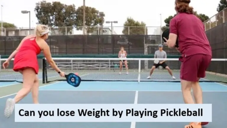 Can you lose Weight by Playing Pickleball