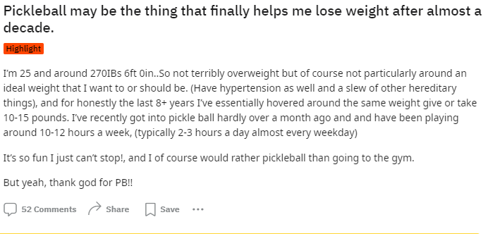 Can you lose Weight by Playing Pickleball