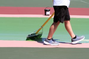 How much does it cost to paint a pickleball court