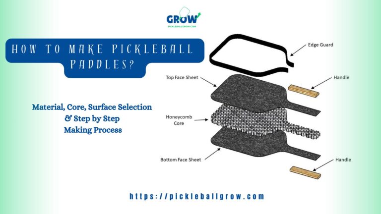 How to make pickleball paddles: Material, Core, Surface Selection & Step by Step Making Process
