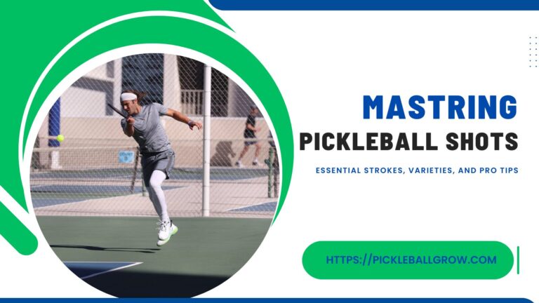 Mastering Pickleball Shots: Essential Strokes, Varieties, and Pro Tips